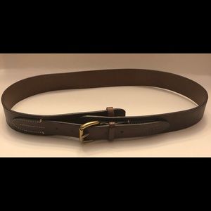Lauren Ralph Lauren Brown Leather Belt, Size XL, Great preowned condition